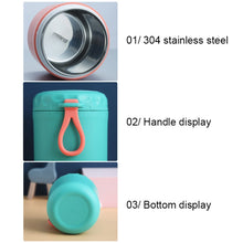 Load image into Gallery viewer, Stainless Steel Soup Cup Soup Pot Lunch Box Portable Thermos Cup, Red, Green