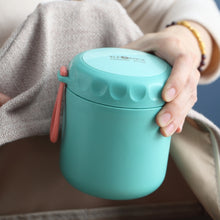 Load image into Gallery viewer, Stainless Steel Soup Cup Soup Pot Lunch Box Portable Thermos Cup, Red, Green