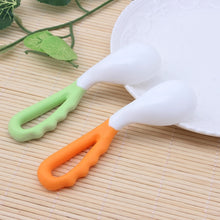 Load image into Gallery viewer, 2 PCS Baby Curved Spoon Eat Spoon Baby Pacifier Feeding Spoon Solid Supplies Curved Spoon Children Tableware, Curved Spoon