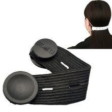 Load image into Gallery viewer, Mask Hook Adjustment Buckle Ear-Wearing Mask Anti-Squeeze Ear Lanyard Extending Ear Rope, White, Black