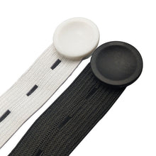 Load image into Gallery viewer, Mask Hook Adjustment Buckle Ear-Wearing Mask Anti-Squeeze Ear Lanyard Extending Ear Rope, White, Black