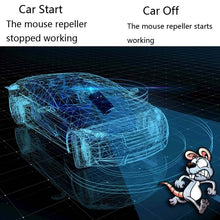 Load image into Gallery viewer, Ultrasonic Car Repeller Car Engine Compartment Electronic Repeller Micro-Light Wave Insect Repellent, DC Black, USB Black, Battery Black