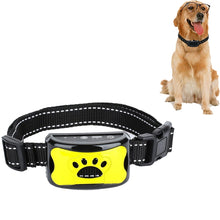 Load image into Gallery viewer, Rechargeable Waterproof Intelligent Identification Automatic Lock Bark Stop, Sky Blue, Lemon Yellow, Orange, Green, Bright Black, Pearl Purple