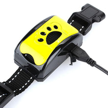 Load image into Gallery viewer, Rechargeable Waterproof Intelligent Identification Automatic Lock Bark Stop, Sky Blue, Lemon Yellow, Orange, Green, Bright Black, Pearl Purple