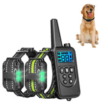 Load image into Gallery viewer, Bark Stopper Pet Supplies Collar Remote Control Collar Dog Training Device, 880-1 Black, 880-1 Green, 880-2, 880-3