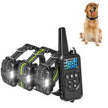 Load image into Gallery viewer, Bark Stopper Pet Supplies Collar Remote Control Collar Dog Training Device, 880-1 Black, 880-1 Green, 880-2, 880-3