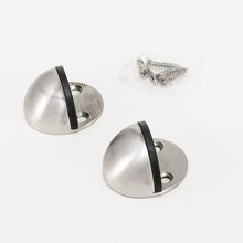 Load image into Gallery viewer, 2pcs/pack Stainless Steel Door Stop Free Punch Door Top Cabinet Hardware Accessories, Door Stop Free Punch