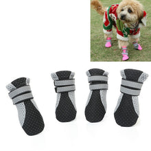 Load image into Gallery viewer, 4 in 1 Pet Shoes Dog Shoes Walking Shoes Small Dogs Pet Supplies, S, M, L, XL