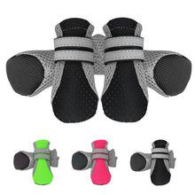 Load image into Gallery viewer, 4 in 1 Pet Shoes Dog Shoes Walking Shoes Small Dogs Pet Supplies, S, M, L, XL