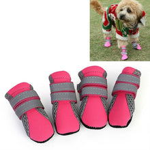 Load image into Gallery viewer, 4 in 1 Pet Shoes Dog Shoes Walking Shoes Small Dogs Pet Supplies, S, M, L, XL