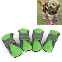 Load image into Gallery viewer, 4 in 1 Pet Shoes Dog Shoes Walking Shoes Small Dogs Pet Supplies, S, M, L, XL