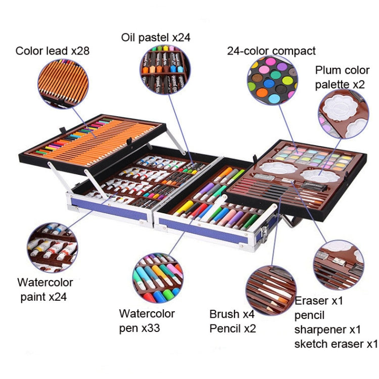 145 in 1 Painting Watercolor Pen Set Children School Supplies