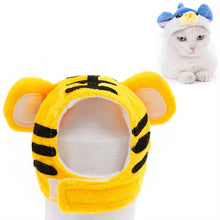 Load image into Gallery viewer, Soft Cat Headgear Cat Dog Cross Dress Pet Hat, XS, S, M, L