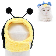 Load image into Gallery viewer, Soft Cat Headgear Cat Dog Cross Dress Pet Hat, XS, S, M, L