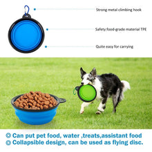 Load image into Gallery viewer, Pet Training Waist Bag With Belt Portable Outing Training Pet Snack Bag, Purple Waist Bag, Purple Waist Bag+Folding Bowl