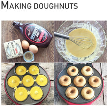 Load image into Gallery viewer, 3-in-1 Multi-Function Eleictric Baking Pan Breakfast Maker Donut Sandwich Waffle Maker Pizza Maker, EU Plug, 3-in-1 Multi-Function Waffle Maker