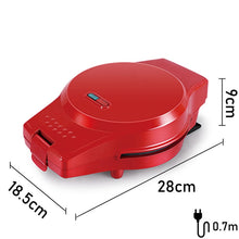 Load image into Gallery viewer, 3-in-1 Multi-Function Eleictric Baking Pan Breakfast Maker Donut Sandwich Waffle Maker Pizza Maker, EU Plug, 3-in-1 Multi-Function Waffle Maker