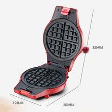 Load image into Gallery viewer, 3-in-1 Multi-Function Eleictric Baking Pan Breakfast Maker Donut Sandwich Waffle Maker Pizza Maker, EU Plug, 3-in-1 Multi-Function Waffle Maker