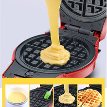 Load image into Gallery viewer, 3-in-1 Multi-Function Eleictric Baking Pan Breakfast Maker Donut Sandwich Waffle Maker Pizza Maker, EU Plug, 3-in-1 Multi-Function Waffle Maker