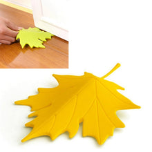 Load image into Gallery viewer, Maple Autumn Leaf Style Home Decor Finger Safety Door Stop Stopper