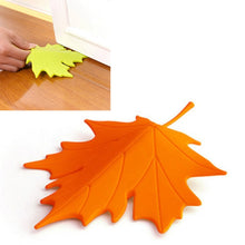 Load image into Gallery viewer, Maple Autumn Leaf Style Home Decor Finger Safety Door Stop Stopper