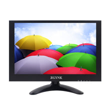 Load image into Gallery viewer, ZGYNK B1042 Portable High-Definition Metal Computer Monitor Display, 7 inch VGA AV HDMI BNC, 9.7 inch VGA AV HDMI BNC, 10.1 inch VGA AV HDMI BNC, 12 inch VGA AV HDMI BNC, 12.5 inch VGA AV HDMI BNC