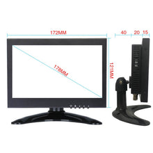Load image into Gallery viewer, ZGYNK B1042 Portable High-Definition Metal Computer Monitor Display, 7 inch VGA AV HDMI BNC, 9.7 inch VGA AV HDMI BNC, 10.1 inch VGA AV HDMI BNC, 12 inch VGA AV HDMI BNC, 12.5 inch VGA AV HDMI BNC