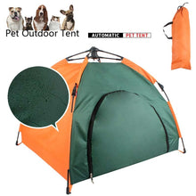 Load image into Gallery viewer, Outdoor Pet Tent Automatic Collapsible Cat House Kennel Rainproof And Sunscreen Portable Pet Kennel Car Dog Tent, Car Dog Tent