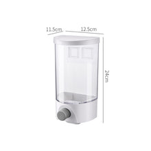Load image into Gallery viewer, Wall-Mounted Miscellaneous Grain Storage Box Kitchen Large-Capacity Push-Type Sealed Tank, Medium, Large