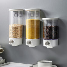 Load image into Gallery viewer, Wall-Mounted Miscellaneous Grain Storage Box Kitchen Large-Capacity Push-Type Sealed Tank, Medium, Large