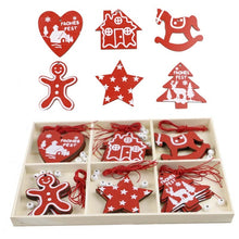 Load image into Gallery viewer, Christmas Creative DIY Decoration Gift Set  Handmade Wood Chip Pendant, JM02027, JM02028, JM02029, JM02030, JM02031, JM02032, JM02033, JM02034, JM02035, JM02036, JM02037, JM02038, JM02039, JM02040, JM02041