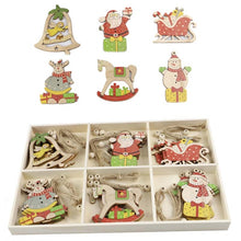 Load image into Gallery viewer, Christmas Creative DIY Decoration Gift Set  Handmade Wood Chip Pendant, JM02027, JM02028, JM02029, JM02030, JM02031, JM02032, JM02033, JM02034, JM02035, JM02036, JM02037, JM02038, JM02039, JM02040, JM02041