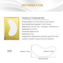 Load image into Gallery viewer, Paper Patches Eyelash Under Eye Pads Lash Eyelash Extension Paper Patches Eye Tips Sticker Wraps Make Up Tools