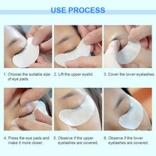 Load image into Gallery viewer, Paper Patches Eyelash Under Eye Pads Lash Eyelash Extension Paper Patches Eye Tips Sticker Wraps Make Up Tools