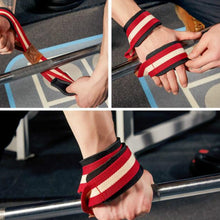 Load image into Gallery viewer, 8-shaped Sports Booster Belt Grip Belt Fitness Pull-up Assist Belt Sports Bracer