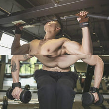 Load image into Gallery viewer, EADEN Pull-ups Booster Gloves Horizontal Bar Non-slip Wrist Assist Belt Fitness Bracer