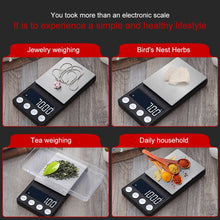 Load image into Gallery viewer, High-Precision Electronic Scale Mini Portable Jewellery Medicine Scale, 500g/0.1g, 100g/0.01g, 200g/0.01g, 300g/0.01g, 500g/0.01g, 1000g/0.1g