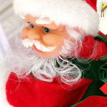 Load image into Gallery viewer, Electric Santa Claus Toy Christmas Children Gift Decoration, Double Ladder C, Ladder A House, Climbing Beads, Red Ladder
