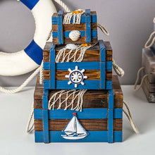 Load image into Gallery viewer, 3 In 1 Wooden Storage Box Jewelry Boxes Wooden Box Decoration