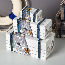 Load image into Gallery viewer, 3 In 1 Wooden Storage Box Jewelry Boxes Wooden Box Decoration