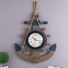 Load image into Gallery viewer, Retro Old Decoration Wall Clock Living Room Wooden Clock Wall Decoration