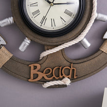 Load image into Gallery viewer, Retro Old Decoration Wall Clock Living Room Wooden Clock Wall Decoration