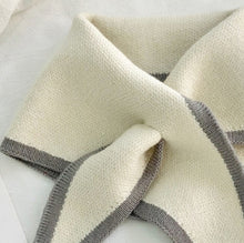 Load image into Gallery viewer, Autumn &amp; Winter Knitted Woolen Scarf Women Two-colors Mini Triangle Scarf Warm Scarf