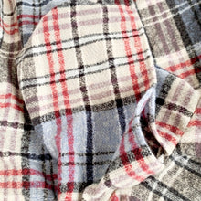 Load image into Gallery viewer, Spring Autumn Winter Checkered Pattern Hooded Cloak Shawl Scarf