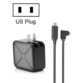 Multi-Function Projection And Charging AC Adapter Base Support Android/PC/Lite For Switch, Black+US Plug, Black+EU Plug, Black+UK Plug