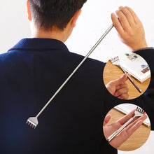 Load image into Gallery viewer, 2 PCS Extendable Back Scratcher Stainless Steel Telescopic Anti Itch Claw Massager Extender