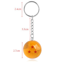 Load image into Gallery viewer, Anime Dragon Ball 7 Stars Balls 2.7cm PVC Figures Toys Keychain, 1 star, 2 star, 3 star, 4 star, 5 star, 6 star, 7 star