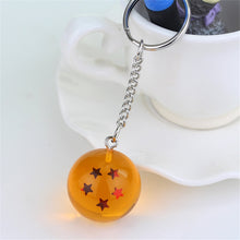 Load image into Gallery viewer, Anime Dragon Ball 7 Stars Balls 2.7cm PVC Figures Toys Keychain, 1 star, 2 star, 3 star, 4 star, 5 star, 6 star, 7 star
