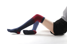 Load image into Gallery viewer, Ladies Over The Knee Yoga Socks Winter Warm Non-Slip Dance Five-Finger Socks