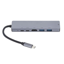 Load image into Gallery viewer, 6 in 1 USB3.1 Type-C to HDMI+RJ45 Docking Station for Nintendo Type-C Docking Station, 6 in 1